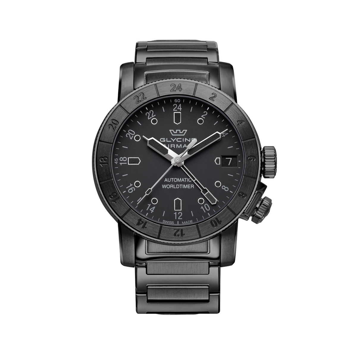 Glycine Airman 46 GMT GL0195