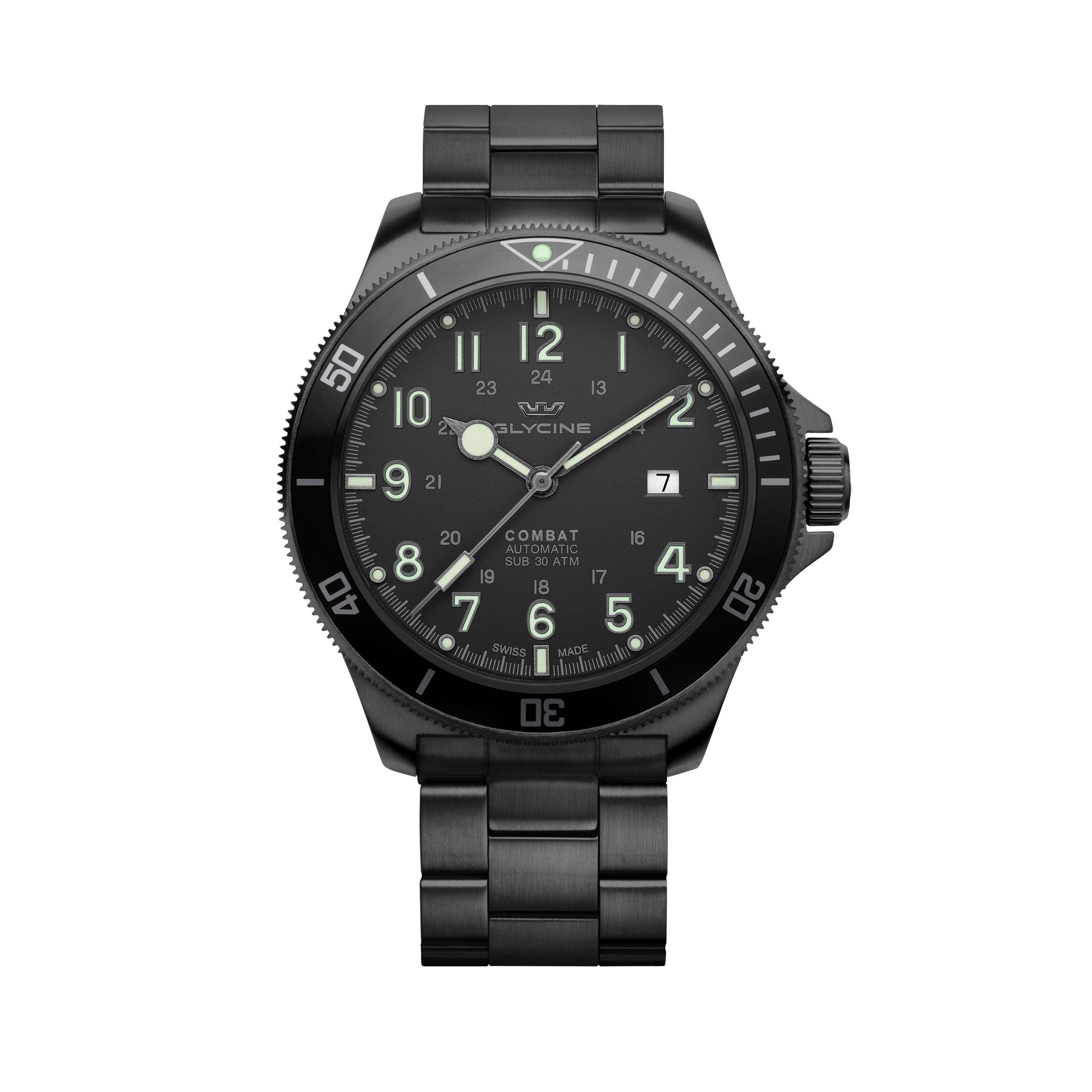 Glycine Men's Combat Sub 46mm Automatic Watch GL0256