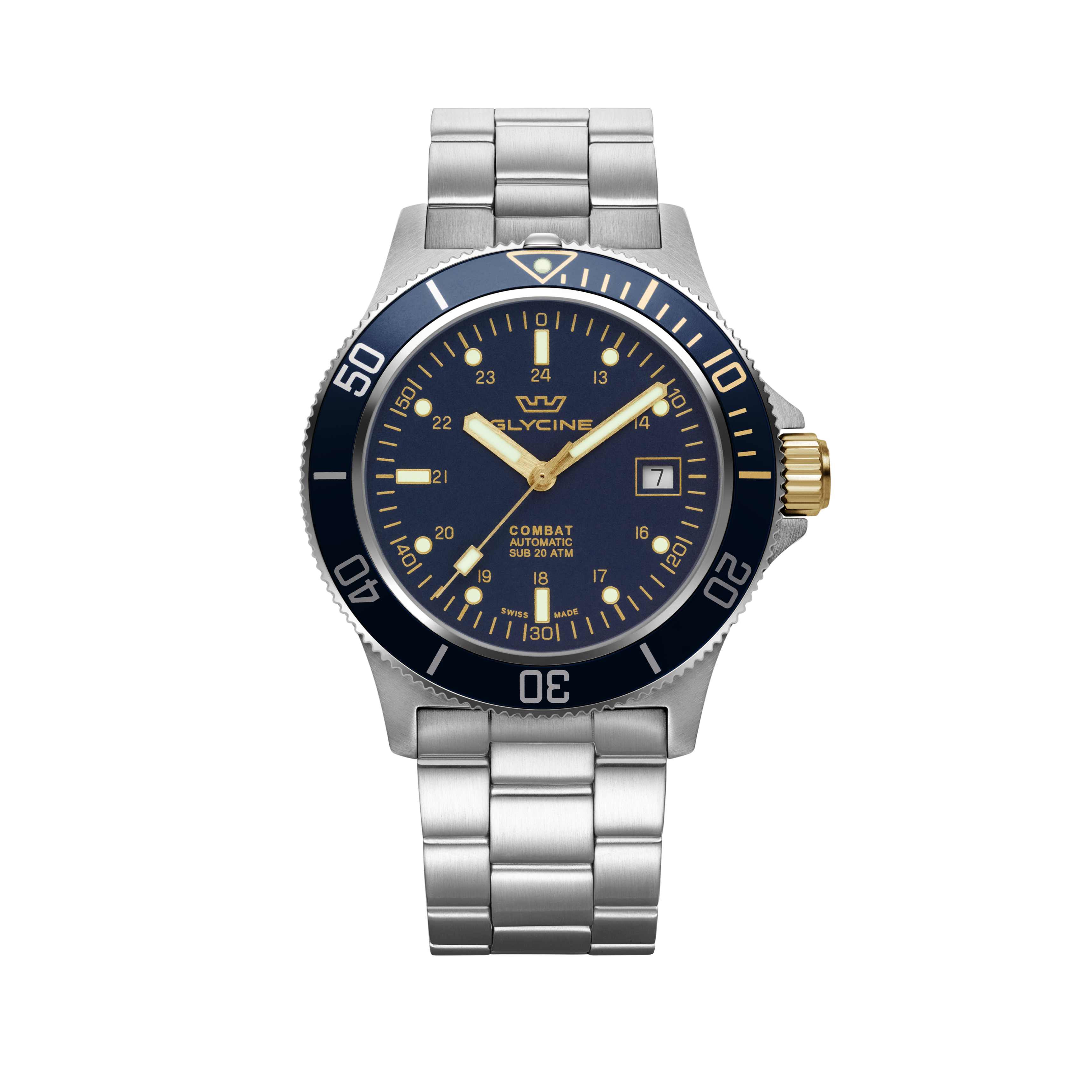 Glycine Men's Combat Sub 42mm Automatic Watch GL0271
