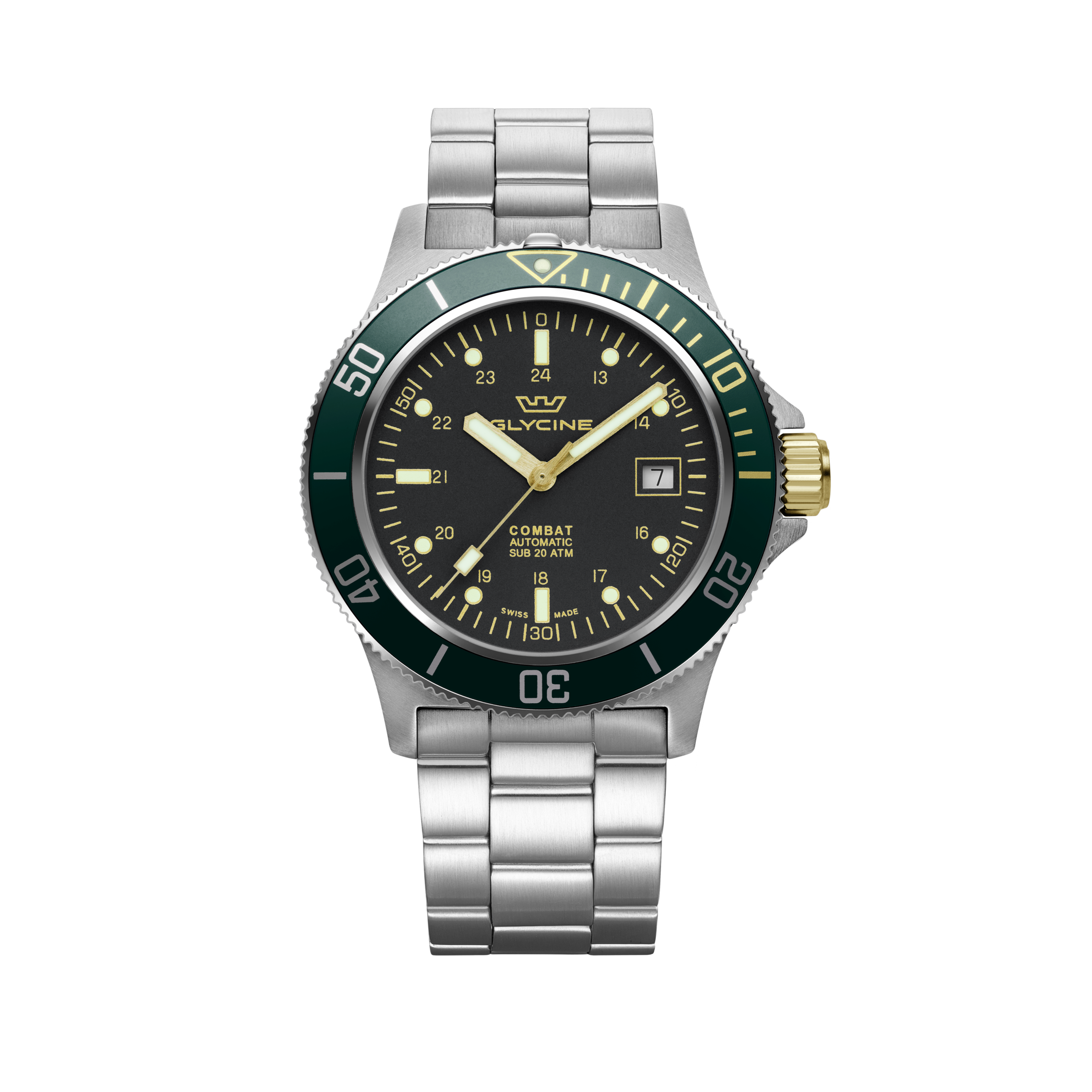 Glycine Men's Combat Sub 42mm Automatic Watch GL0272