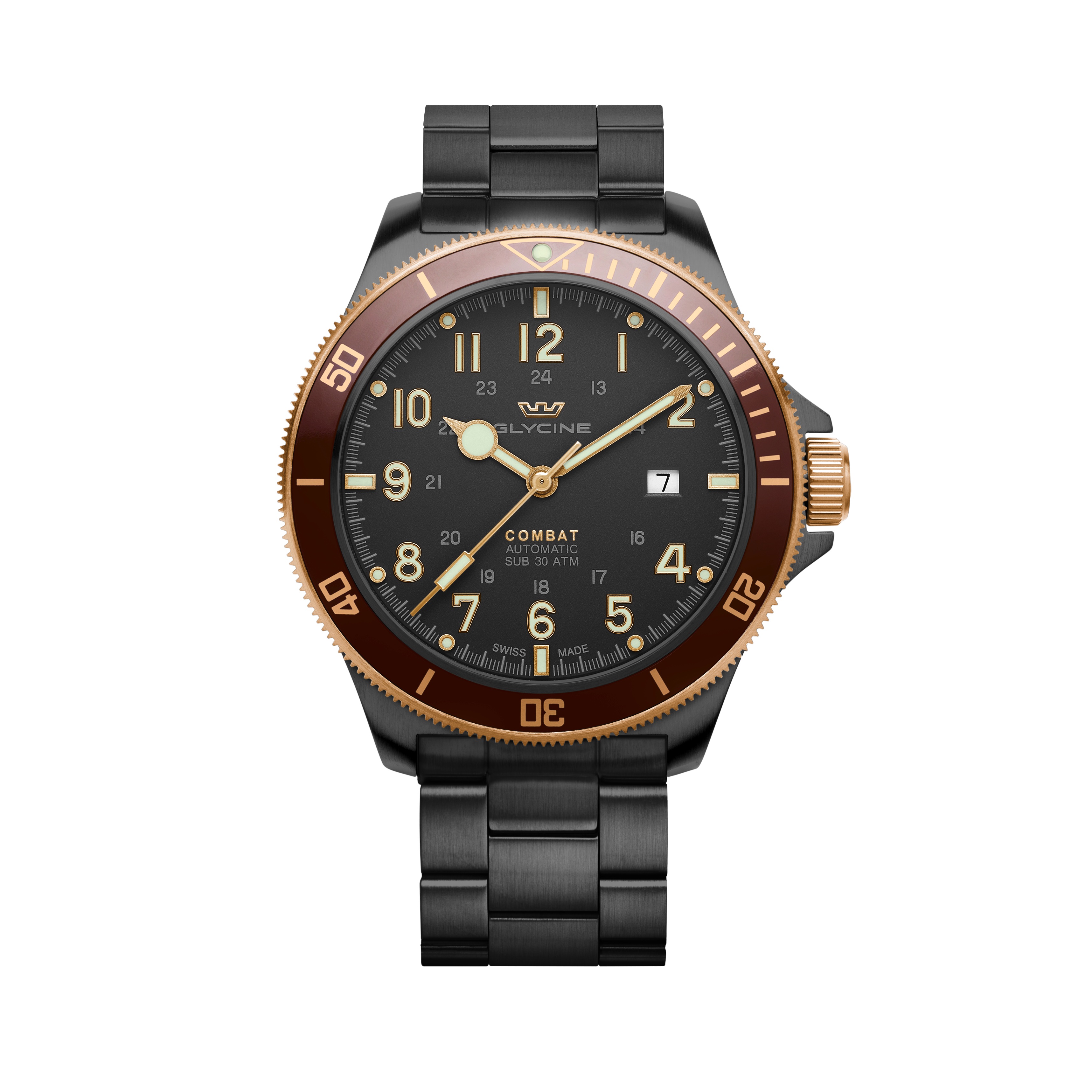 Glycine Men's Combat Sub 46mm Automatic Watch GL0276