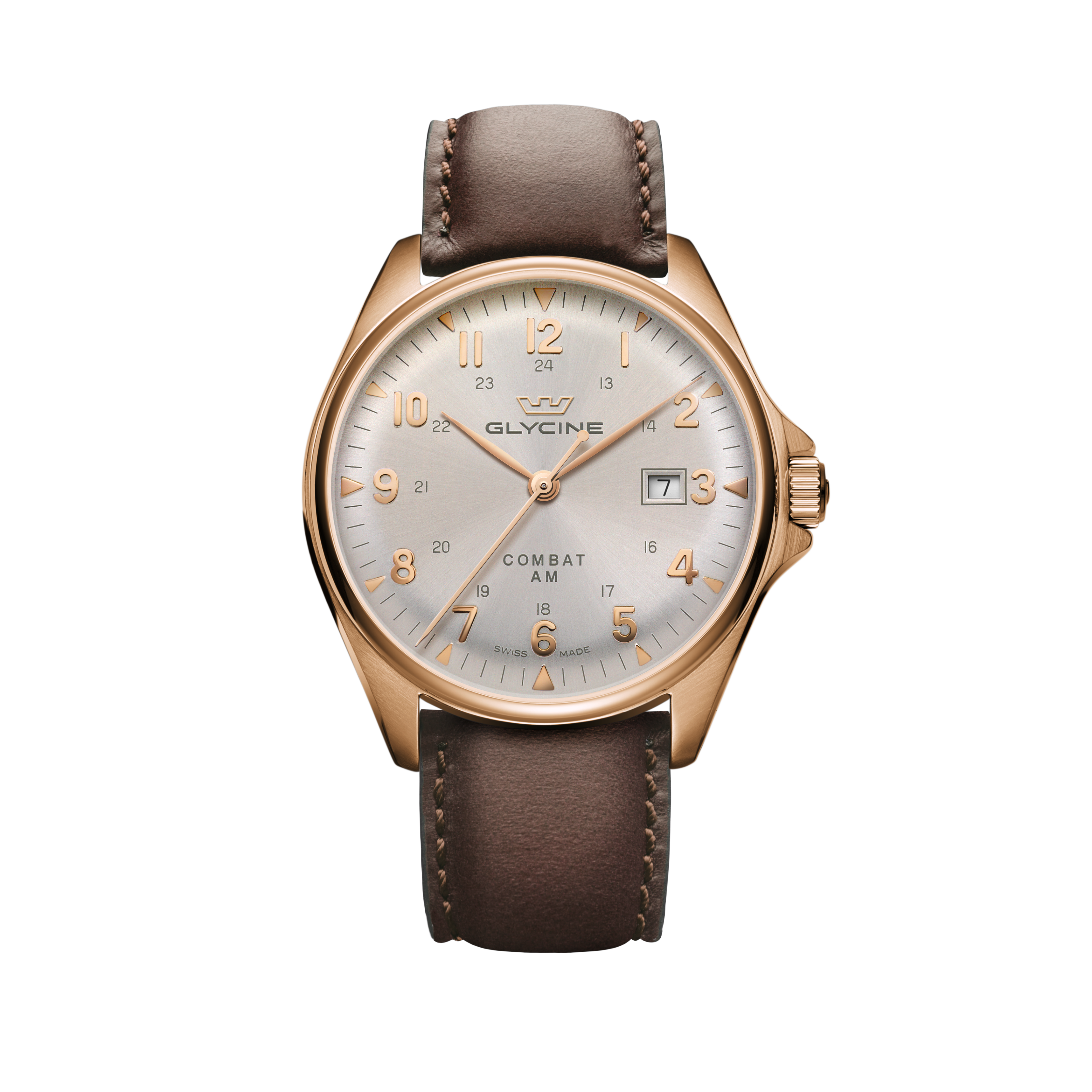 Glycine Men's Combat 6 Classic Bronze 43mm Automatic Watch GL0286
