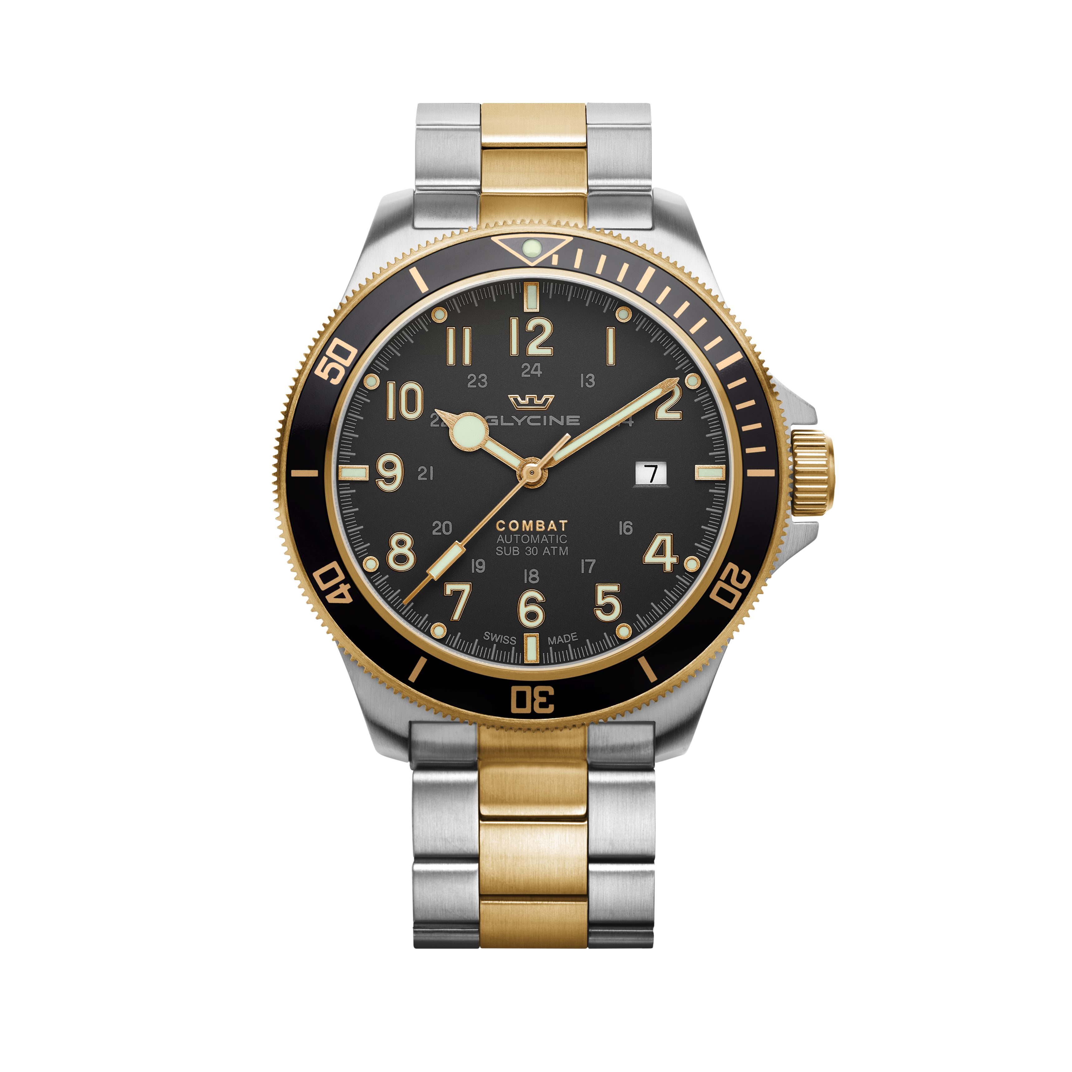 Glycine Men's Combat Sub 46mm Automatic Watch GL0293