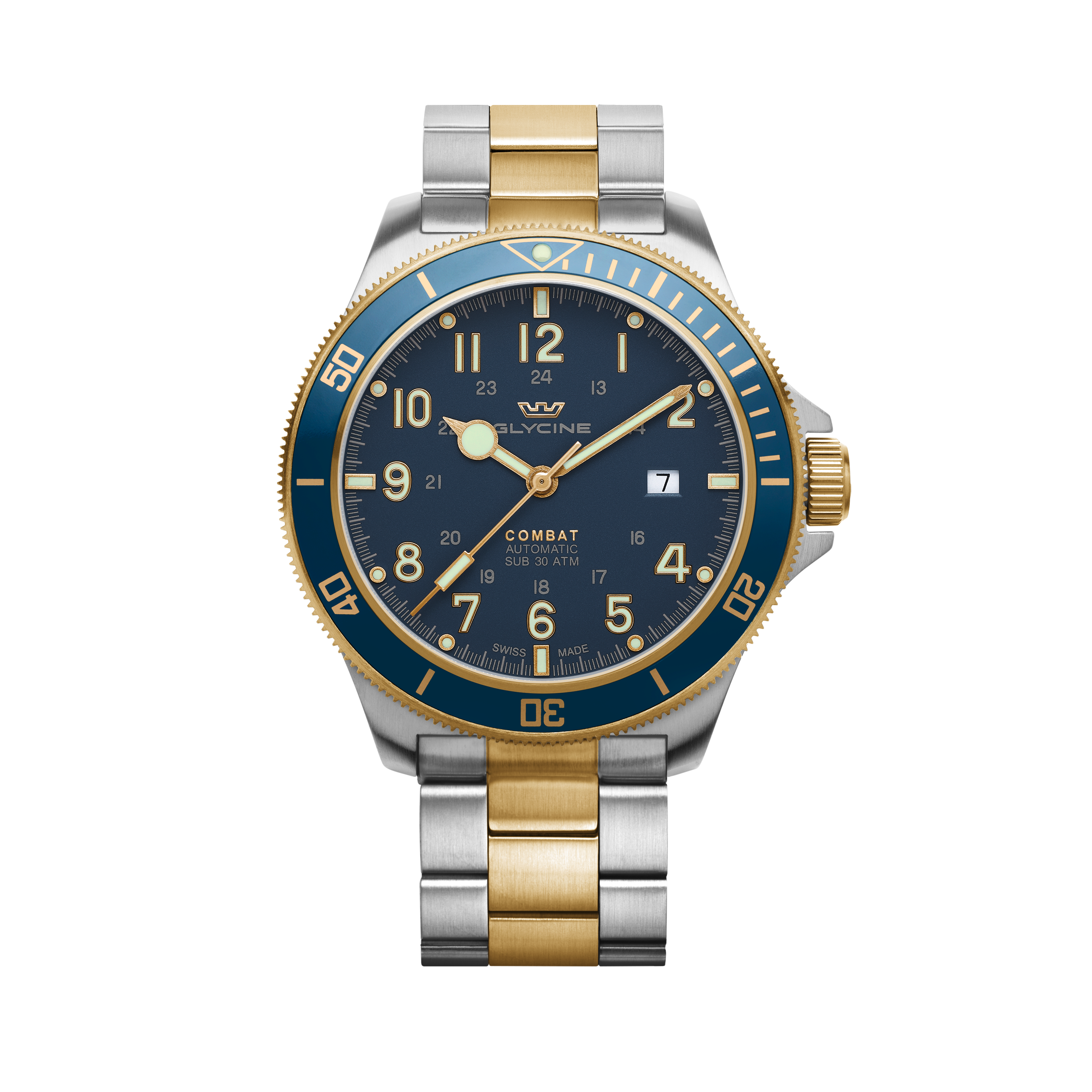 Glycine Men's Combat Sub 46mm Automatic Watch GL0294