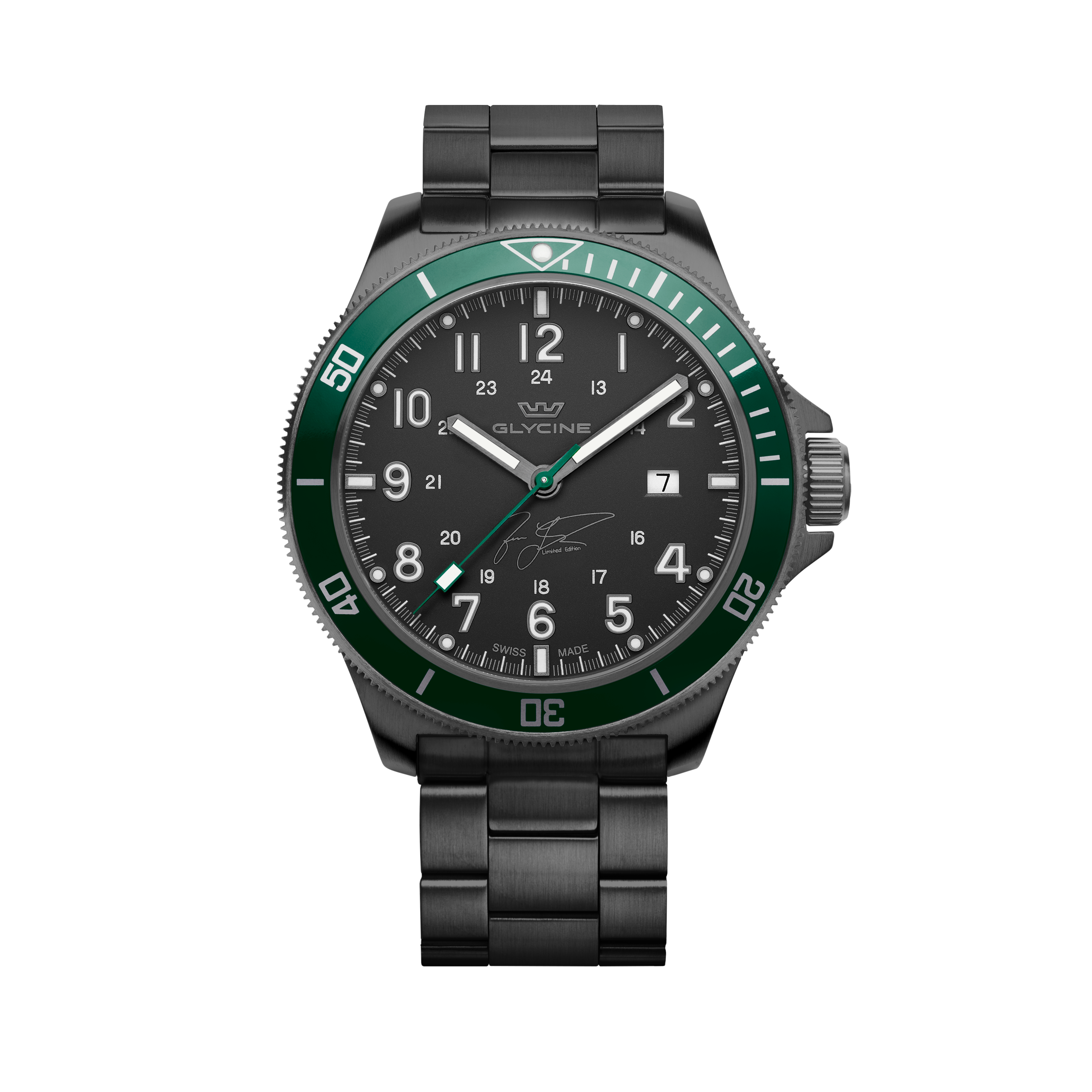 Glycine Men's Combat Sub 46mm Automatic Watch GL0296