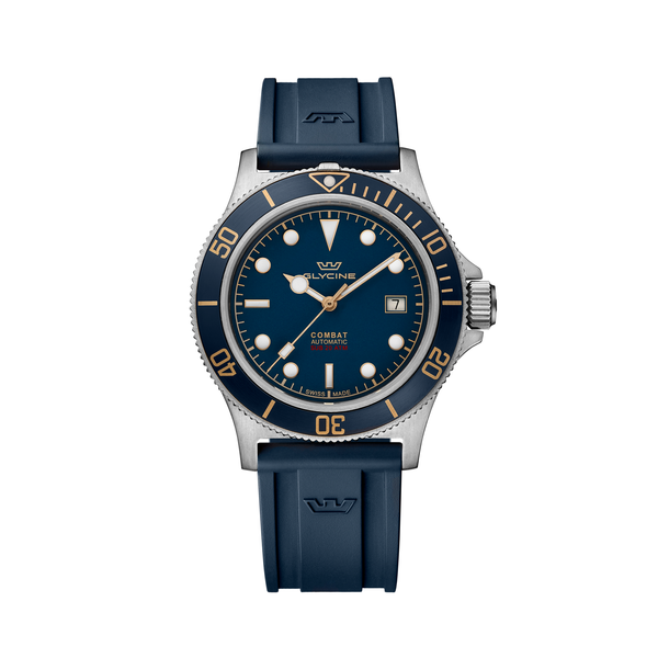 Glycine Men's Combat Sub Sport GMT 42mm Automatic Watch GL0327