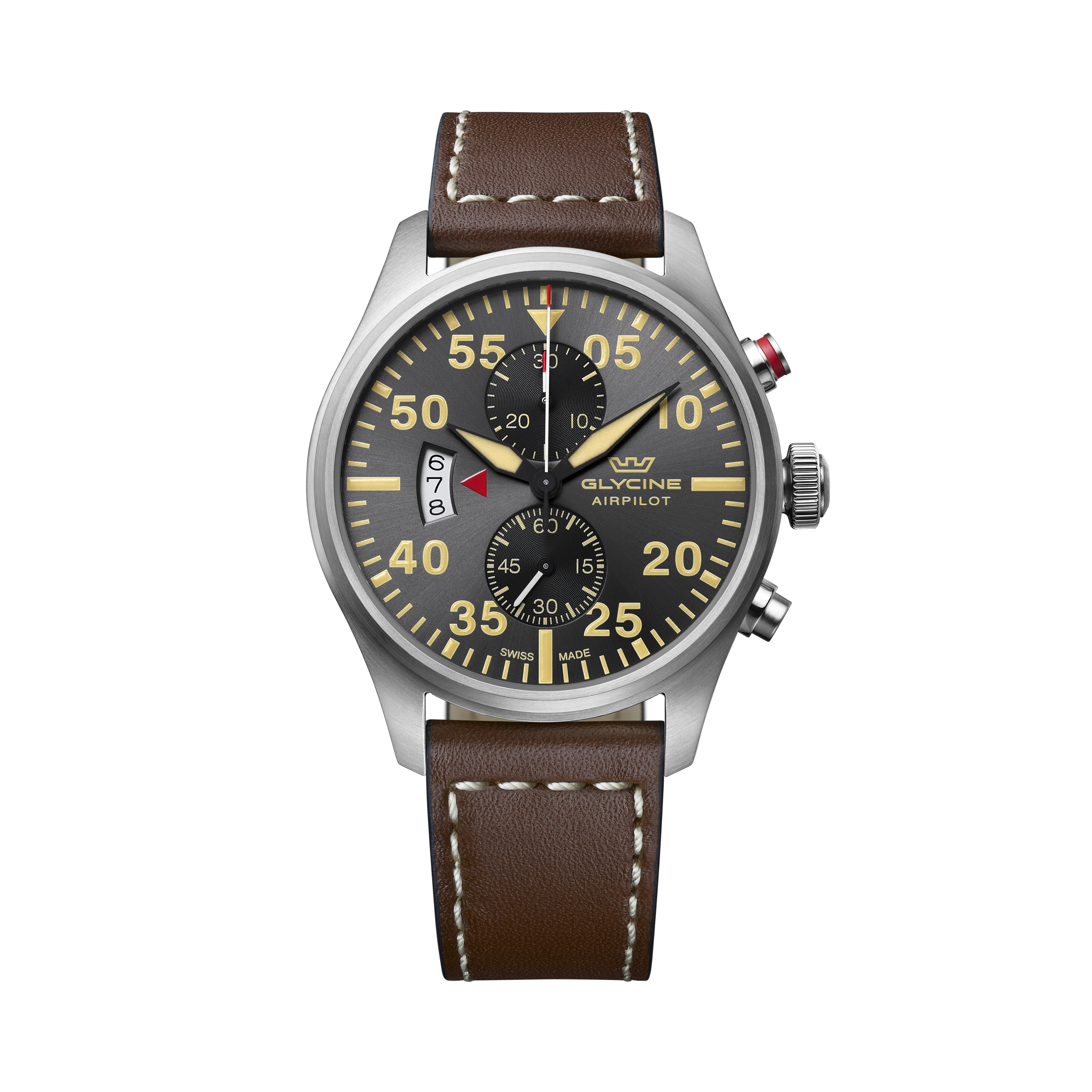 Glycine Men's Airpilot Chrono 44mm Quartz Watch GL0359