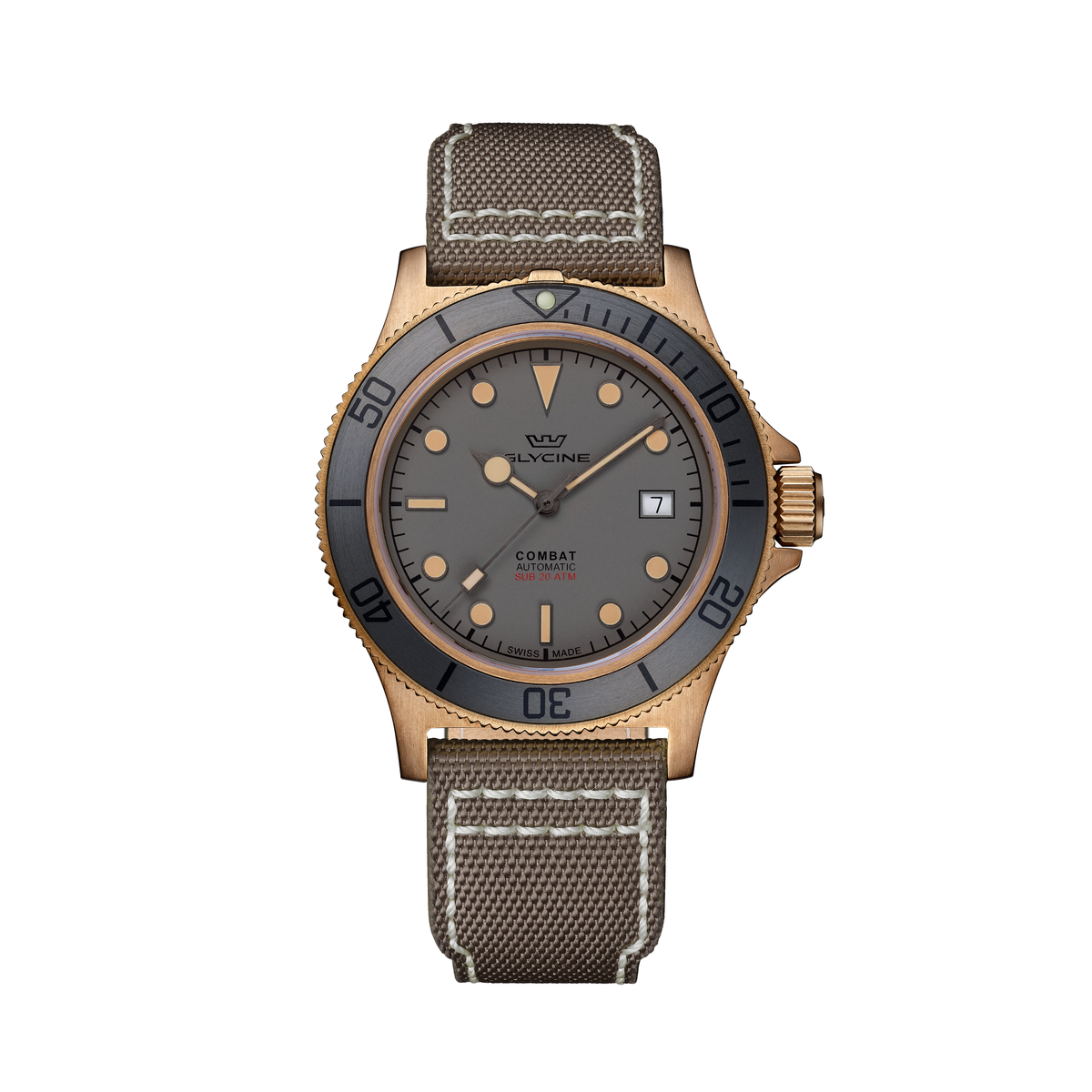 Glycine Combat Sub 42 Sport Bronze GL0390