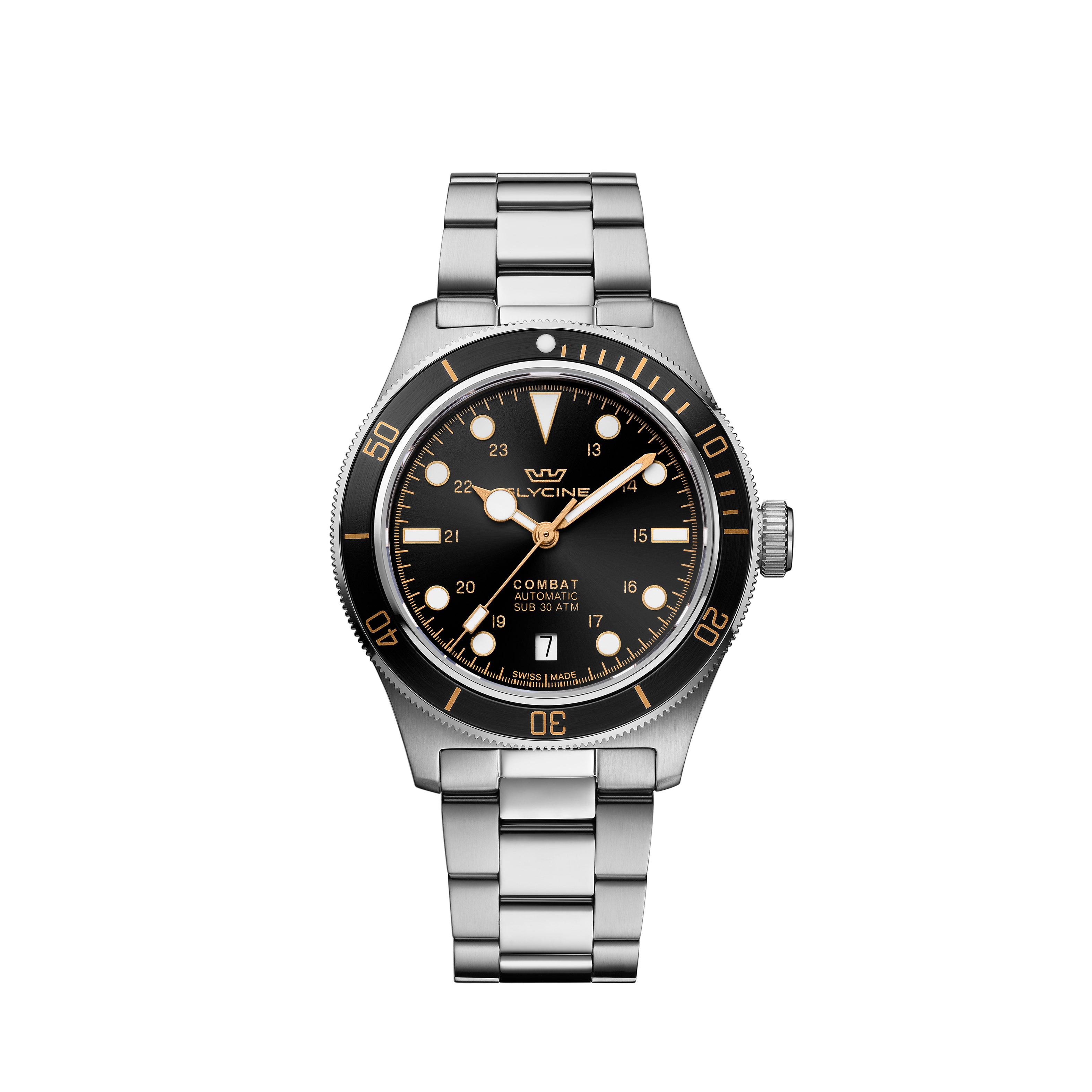 Glycine Men's Combat Sub Sport 39mm Automatic Watch GL0401