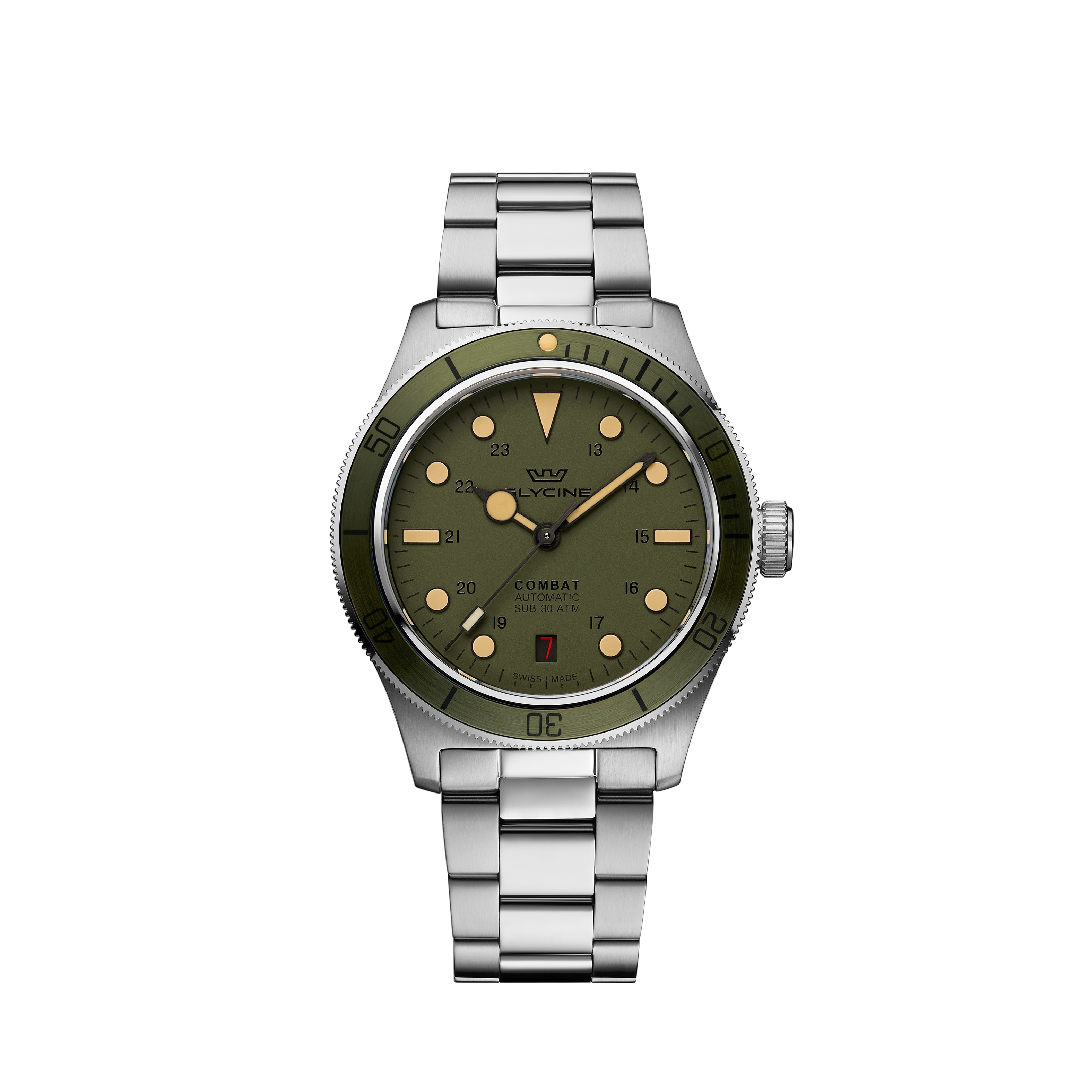 Glycine Men's Combat Sub Sport 39mm Automatic Watch GL0405