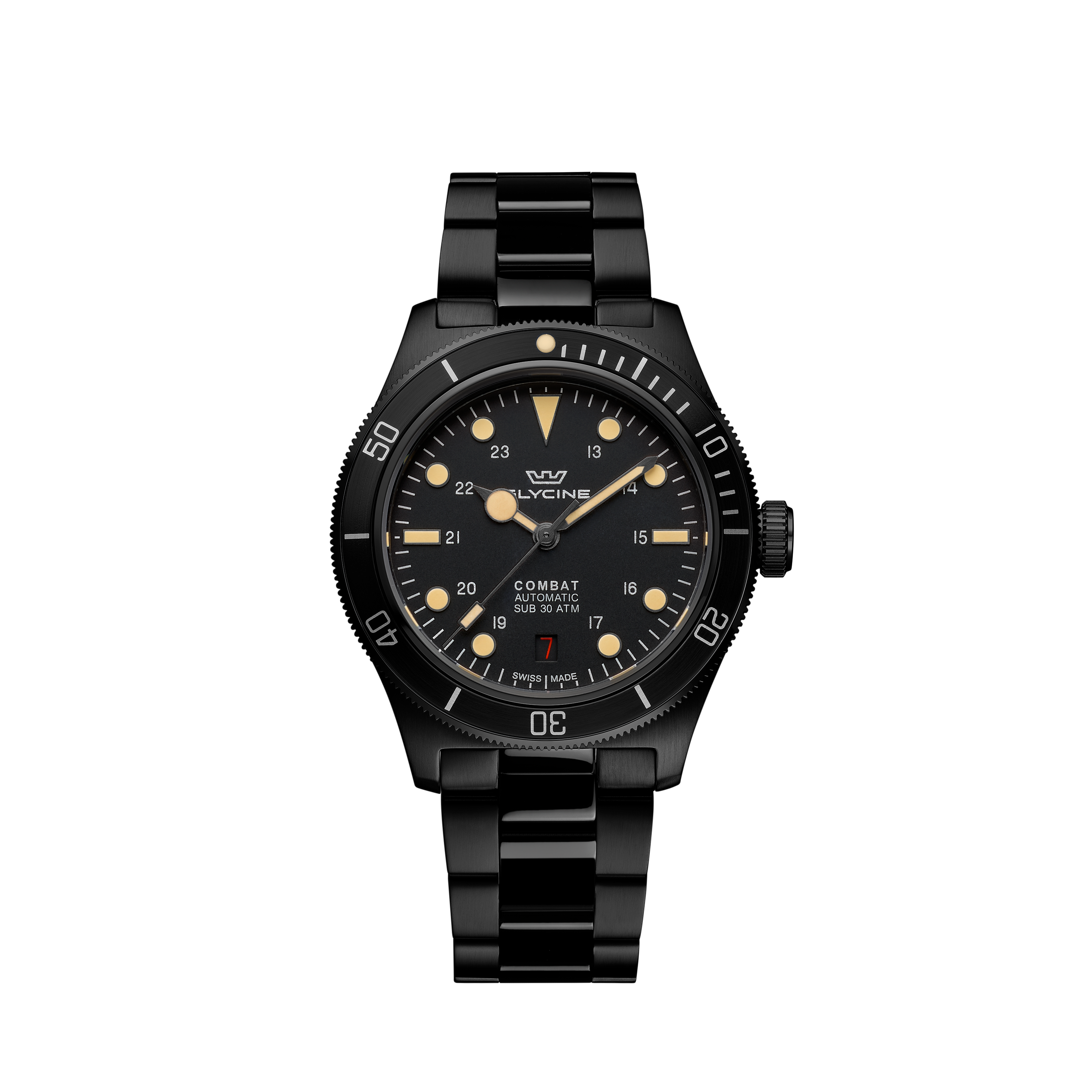 Glycine Men's Combat Sub Sport 39mm Automatic Watch GL0407