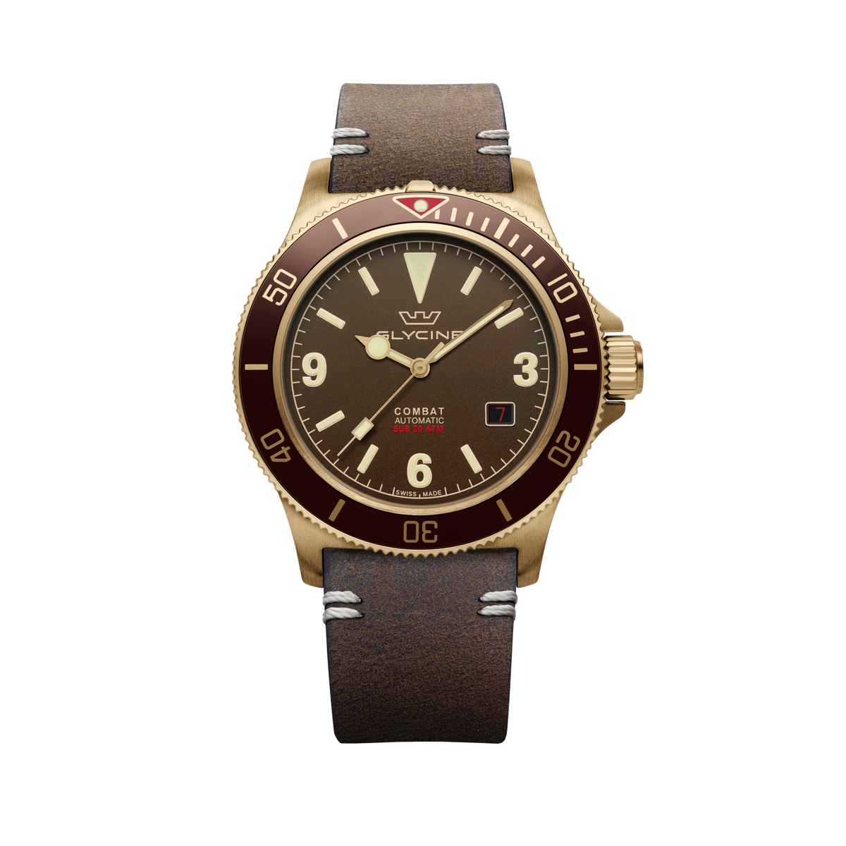 Glycine Combat Sub 42 Vintage Bronze GL0420