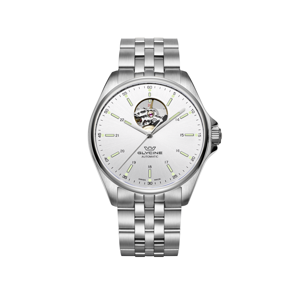 Glycine Combat Classic Open Heart 40 GL0460