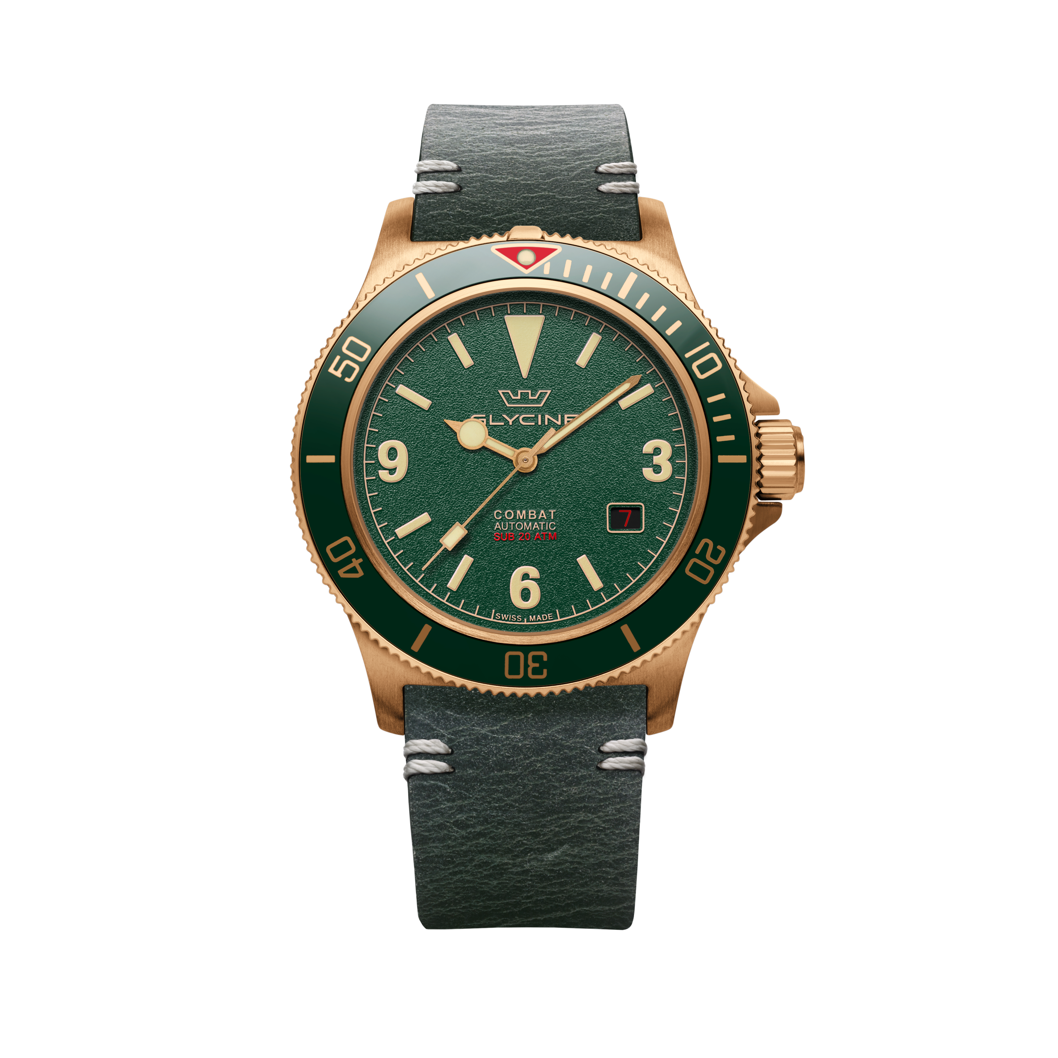 Glycine Men's Combat Sub Bronze 42mm Automatic Watch GL0482