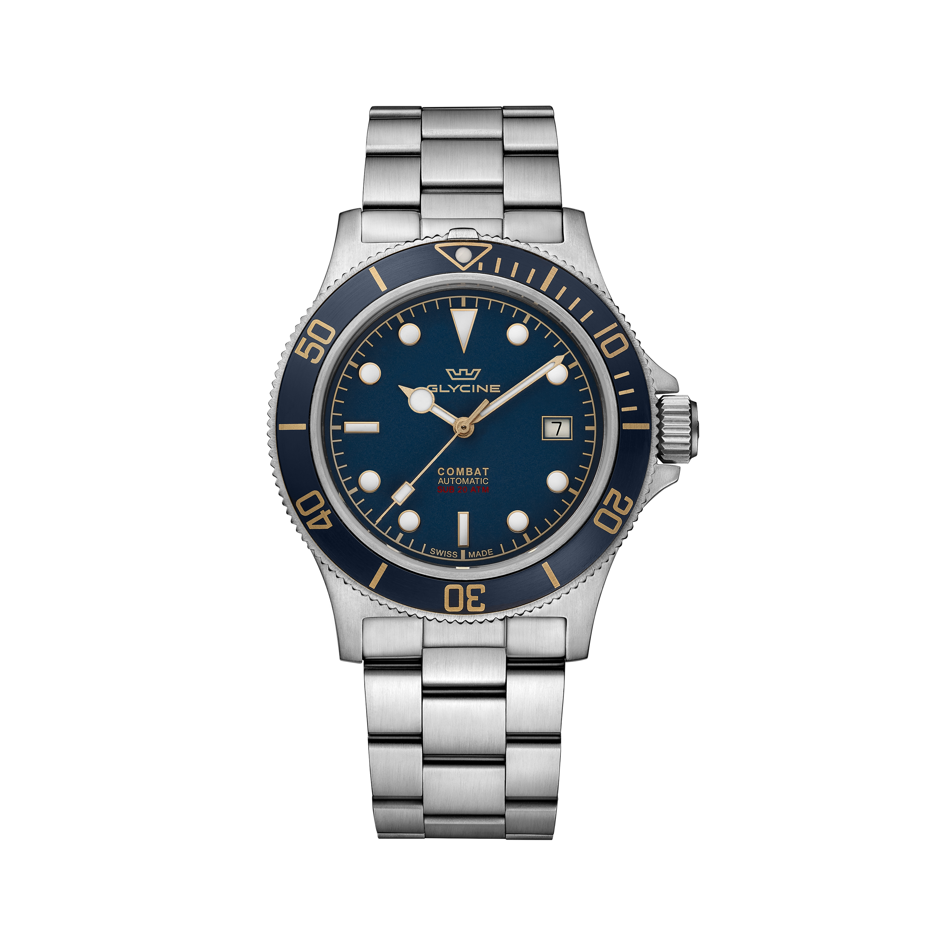 Glycine Men's Combat Sub Sport 42mm Automatic Watch GL0485