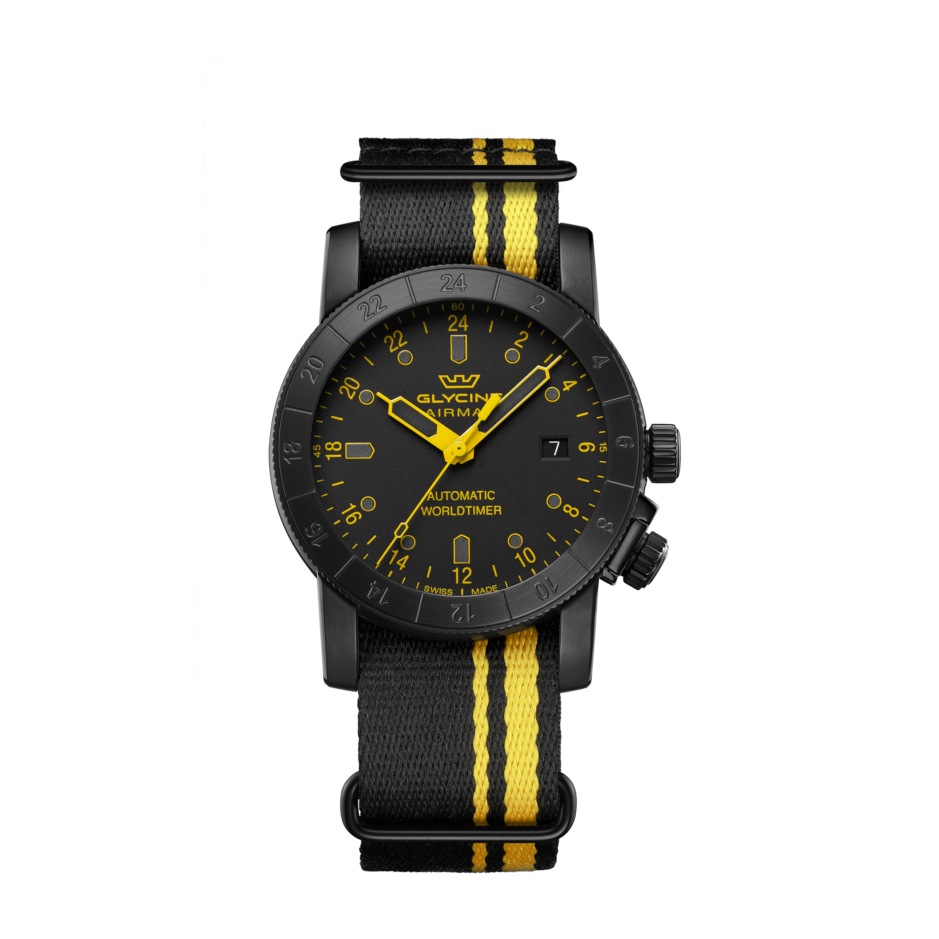 Reloj automático Glycine Airman Contemporary Purist para hombre de 42 mm GL0498