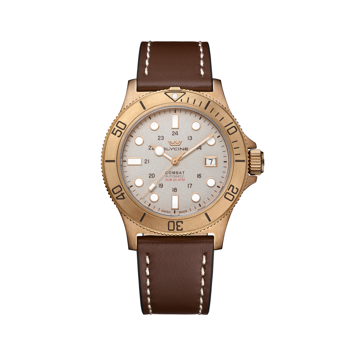 Glycine Combat Sub 42 Bronze GL0545