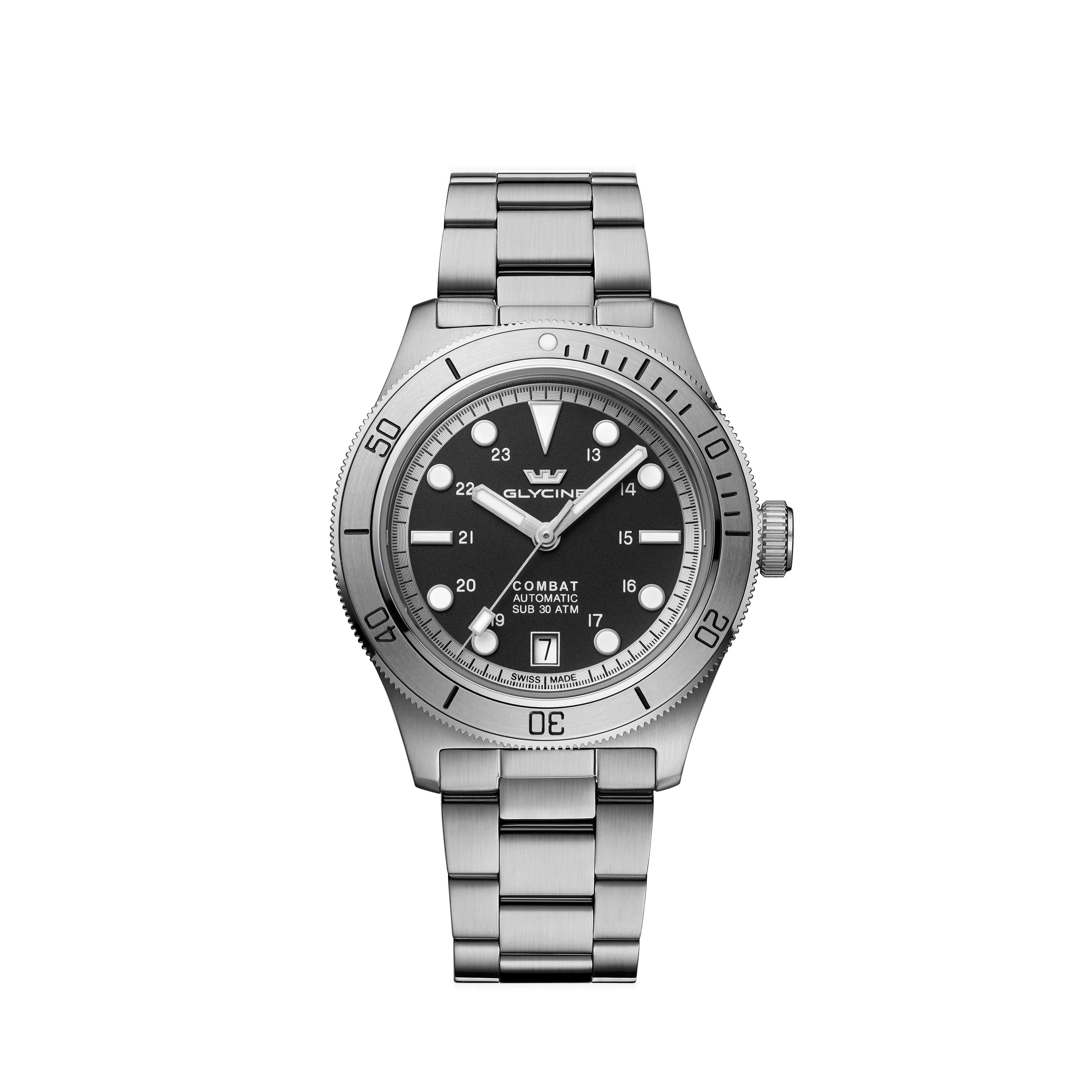 Glycine Men's Combat Sub Sport 39mm Automatic Watch GL0556