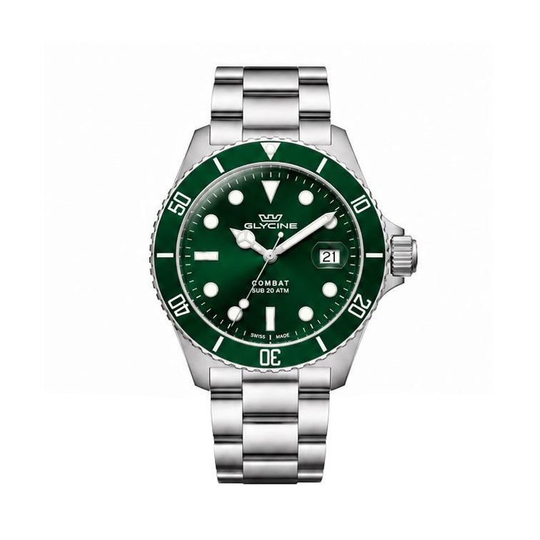 Glycine Men's Combat Quartz 40mm Watch GL1065